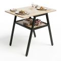 Bàn ăn TINY 80x60cm gỗ plywood BA68271