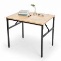 Bàn gấp gọn 80x60x60cm gỗ cao su SPD68250