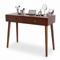 Bàn trang điểm 100x40cm gỗ cao su BTD68078