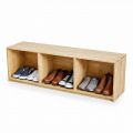 Ghế băng dài ngồi thay giày 140x35cm gỗ cao su GBD062