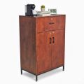 Tủ lưu trữ 75x45x110cm gỗ cao su KTB68232
