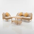 Combo bàn ghế sofa gỗ Ash CBSF68058
