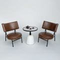 Combo bàn sofa tròn và 2 ghế Sheraton CBSF68065