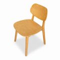 Ghế PLC mặt plywood gỗ cao su GA68041