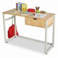 Bàn học trẻ em 100x60x66cm gỗ cao su PSD045