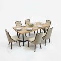 Combo bàn ghế ăn cho 6 người BBA221