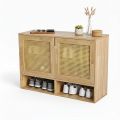 Tủ giày dép 120x35x75cm gỗ cao su KG68098