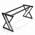Chân sắt lắp ráp cho bàn 160x60cm chữ X HCXC021