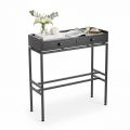 Bàn Console 80x30x85cm gỗ cao su CST115