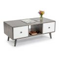 Bàn sofa MUNLO 100x50x40cm gỗ cao su TT68369