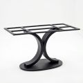 Chân sắt cho bàn ăn 140x80cm sơn tĩnh điện CHB68117