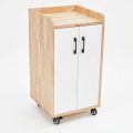 Tủ cá nhân di động 40x40x80cm gỗ cao su TCN68097