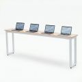 Bàn làm việc 210x35cm gỗ cao su HBRT140