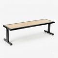 Ghế băng dài 150x45x43cm gỗ cao su GBD079
