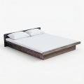 Giường ngủ 150x180cm gỗ cao su GN68075