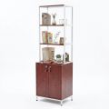 Kệ tủ trang trí 56x40x180cm gỗ cao su KTT68083