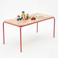 Bàn trẻ em 120x60x59cm gỗ cao su KGD057