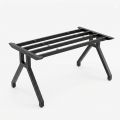 Chân bàn họp 180x90cm sơn tĩnh điện CSBH002
