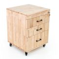 Tủ cá nhân di động 50x50x67cm gỗ cao su TCN68101