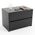 Tủ đầu giường 65x40x45cm gỗ cao su TDG68078