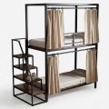 Sleepbox 2 tầng cho nệm 100x200cm gỗ plywood chân sắt GT029