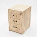 Tủ lưu trữ có khóa 50x40x60cm gỗ cao su TCN68103