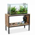 Kệ để hồ thủy sinh 100x45x80cm gỗ cao su KTB68285