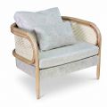 Ghế sofa đơn Headerfield 75x90x68cm gỗ tần bì GSD68108
