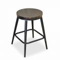 Ghế cà phê 39x39x45cm mặt gỗ cao su GCF182