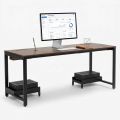 Bàn làm việc ZDesk 200x70x75cm gỗ cao su hệ URA HBUR014