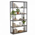 Kệ trưng bày GETO 100x30x180cm gỗ plywood khung sắt KTT68111