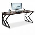 Bàn làm việc ZDesk tích hợp hộp điện 180x80x75cm gỗ cao su hệ KConcept HBKC065
