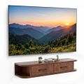 Kệ tivi treo tường 90x24x16cm gỗ cao su KTV68152