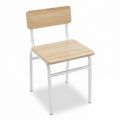 Ghế học sinh 40x40x79cm gỗ plywood chân sắt sơn tĩnh điện SC054