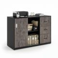Tủ lưu trữ 120x50x100cm gỗ cao su THS68099