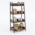 Kệ sách hình thang CASAN 4 tầng 60x36x126cm gỗ cao su KS68092