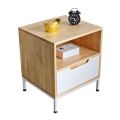 Tủ đầu giường 1 ngăn kéo gỗ cao su 50x45x57cm TDG68032