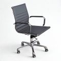 Ghế văn phòng lưng thấp bọc simili cao cấp MFM07