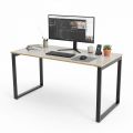 Bàn làm việc 140x70cm gỗ Plywood melamin màu bê tông hệ Rectang HBRT046