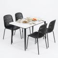 Bộ bàn ăn 120cm và 3 ghế CBBA068