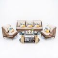 Bộ Bàn Ghế Sofa Nan Gỗ CBSF68025