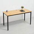 Bàn làm việc 140x60cm gỗ tự nhiên hệ OMA HBOM003
