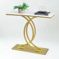 Bàn console XECI mặt đá khung sắt CST053
