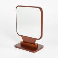 Gương trang điểm vuông để bàn khung gỗ tự nhiên GNG009