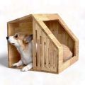 Nhà dành cho thú cưng bằng gỗ cao su NTC001