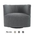 Ghế sofa xoay CLUB bọc nệm vải BOUCLÉ GSD68080