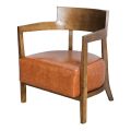 Ghế sofa đơn STABUCK bọc nệm gỗ tần bì GSD68095
