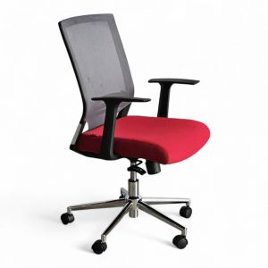Ghế xoay lưới cao cấp chân sắt mạ Crom HOM1008-02 Ghế xoay lưới cao cấp chân sắt mạ Crom HOM1008-02