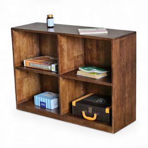 Kệ sách 100x32x72cm gỗ cao su KS68258 Kệ sách 100x32x72cm gỗ cao su KS68258