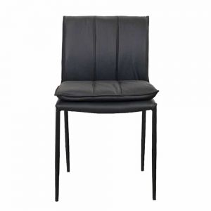 Ghế ăn nệm da microfiber chân sắt GAK192